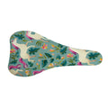 Floral Unicorn Pattern Print Bicycle Seat Cover