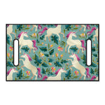 Floral Unicorn Pattern Print Golf Cart Seat Cover