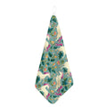 Floral Unicorn Pattern Print Hand Towel