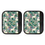 Floral Unicorn Pattern Print Handle Covers