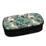 Floral Unicorn Pattern Print Insulin Cooler Travel Case