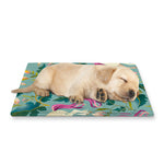 Floral Unicorn Pattern Print Pet Cooling Mat Cover