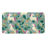 Floral Unicorn Pattern Print Towel