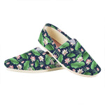 Flower And Leaf Lotus Pattern Print Casual Shoes