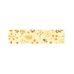 Flower Bee Pattern Print Bed Runner