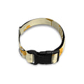 Flower Bee Pattern Print Dog Collar