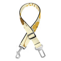 Flower Bee Pattern Print Dog Seat Belt