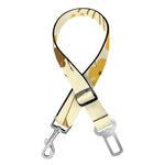 Flower Bee Pattern Print Dog Seat Belt