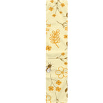 Flower Bee Pattern Print Table Runner
