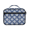 Flower Denim Jeans Pattern Print Briefcase Bible Bag