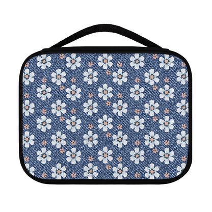 Flower Denim Jeans Pattern Print Classic Bible Case
