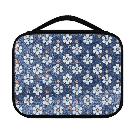 Flower Denim Jeans Pattern Print Classic Bible Case