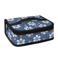 Flower Denim Jeans Pattern Print Small Lunch Bag
