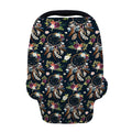 Flower Dream Catcher Pattern Print Baby Seat Cover