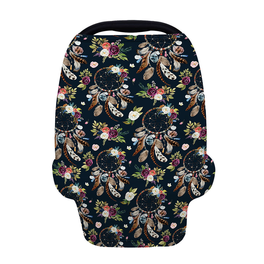 Flower Dream Catcher Pattern Print Baby Seat Cover