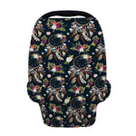 Flower Dream Catcher Pattern Print Baby Seat Cover