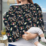 Flower Dream Catcher Pattern Print Baby Seat Cover