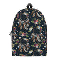 Flower Dream Catcher Pattern Print School Backpack