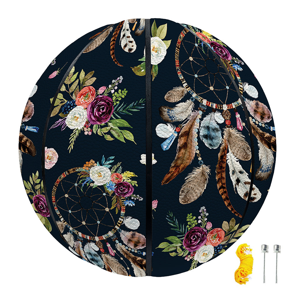 Flower Dream Catcher Pattern Print Basketball