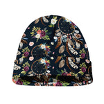 Flower Dream Catcher Pattern Print Beanie