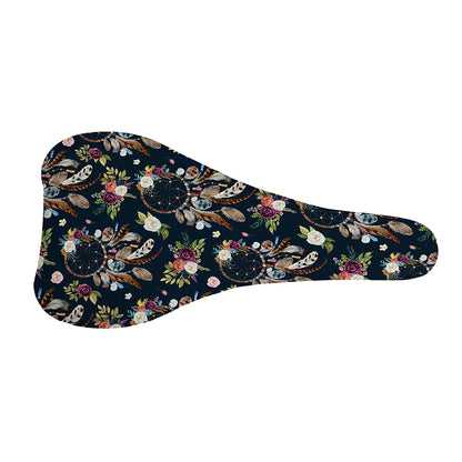 Flower Dream Catcher Pattern Print Bicycle Seat Cover