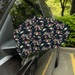 Flower Dream Catcher Pattern Print Car Side Mirror Covers