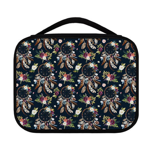 Flower Dream Catcher Pattern Print Classic Bible Case