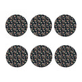 Flower Dream Catcher Pattern Print Coaster Set