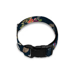 Flower Dream Catcher Pattern Print Dog Collar