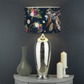 Flower Dream Catcher Pattern Print Drum Lamp Shade