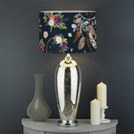 Flower Dream Catcher Pattern Print Drum Lamp Shade