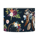 Flower Dream Catcher Pattern Print Drum Lamp Shade