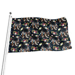 Flower Dream Catcher Pattern Print Flag