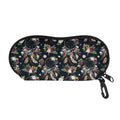 Flower Dream Catcher Pattern Print Glasses Case