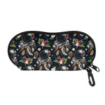 Flower Dream Catcher Pattern Print Glasses Case