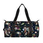 Flower Dream Catcher Pattern Print Gym Bag