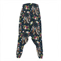 Flower Dream Catcher Pattern Print Hammer Pants