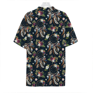 Flower Dream Catcher Pattern Print Hawaiian Shirt