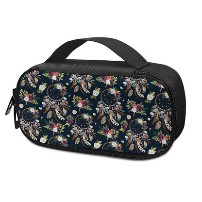 Flower Dream Catcher Pattern Print Insulin Cooler Travel Case