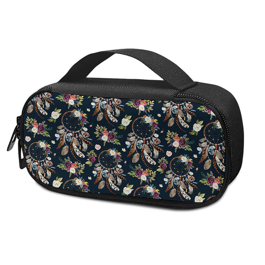 Flower Dream Catcher Pattern Print Insulin Cooler Travel Case