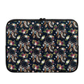 Flower Dream Catcher Pattern Print Laptop Sleeve