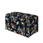 Flower Dream Catcher Pattern Print Leather Tissue Box Cover