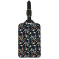 Flower Dream Catcher Pattern Print Luggage Tag