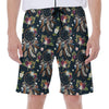 Flower Dream Catcher Pattern Print Men's Beach Shorts