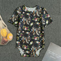 Flower Dream Catcher Pattern Print Men's Bodysuit