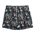 Flower Dream Catcher Pattern Print Mesh Shorts