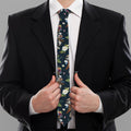 Flower Dream Catcher Pattern Print Necktie