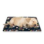 Flower Dream Catcher Pattern Print Pet Cooling Mat Cover