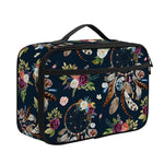 Flower Dream Catcher Pattern Print Portable Lunch Bag