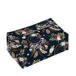 Flower Dream Catcher Pattern Print Rectangle Tissue Box Cover